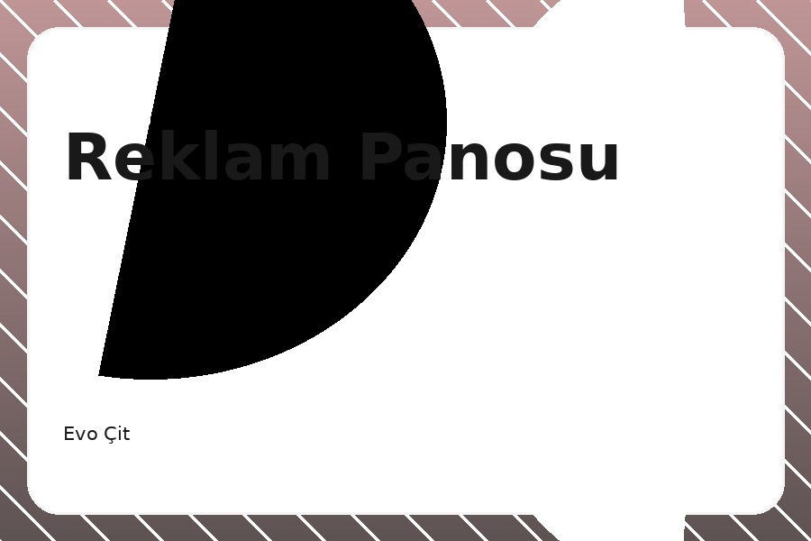 Reklam Panosu